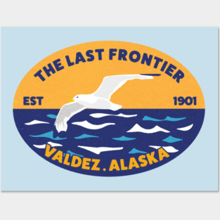 1901 The Last Frontier Valdez.Alaska Posters and Art