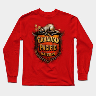 Canadian Pacific Railroad Long Sleeve T-Shirt