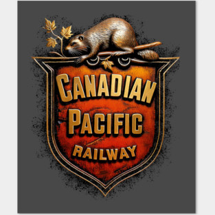 Canadian Pacific Railroad Posters and Art