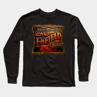 Royal Enfield Motorbikes Long Sleeve T-Shirt
