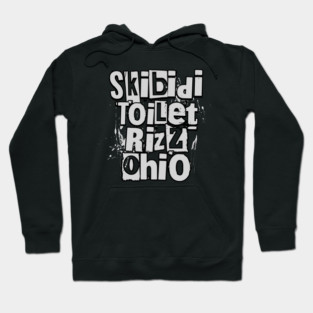 Cool Skibidi Toilet Rizz Ohio meme Hoodie