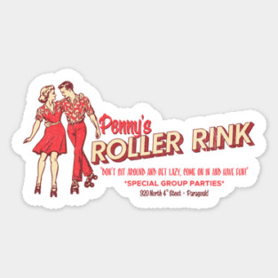Penny's Roller Rink Magnet