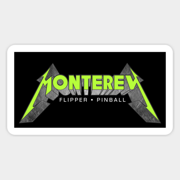 Montallica '88 Sticker by DRI374