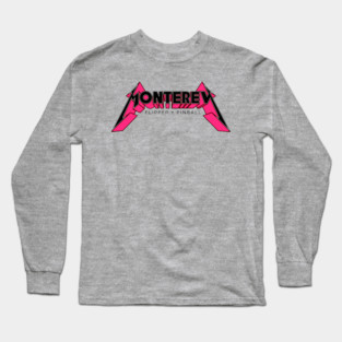 Montallica Pink Long Sleeve T-Shirt
