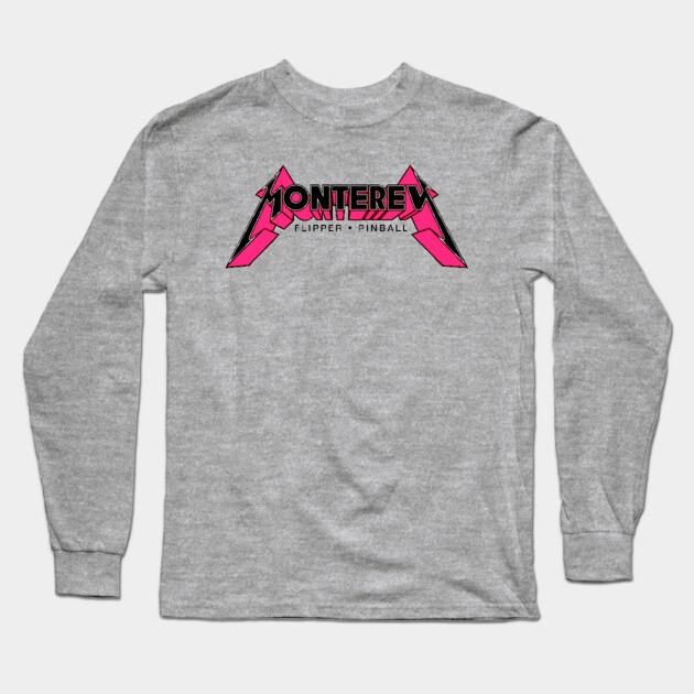 Montallica Pink Long Sleeve T-Shirt by DRI374