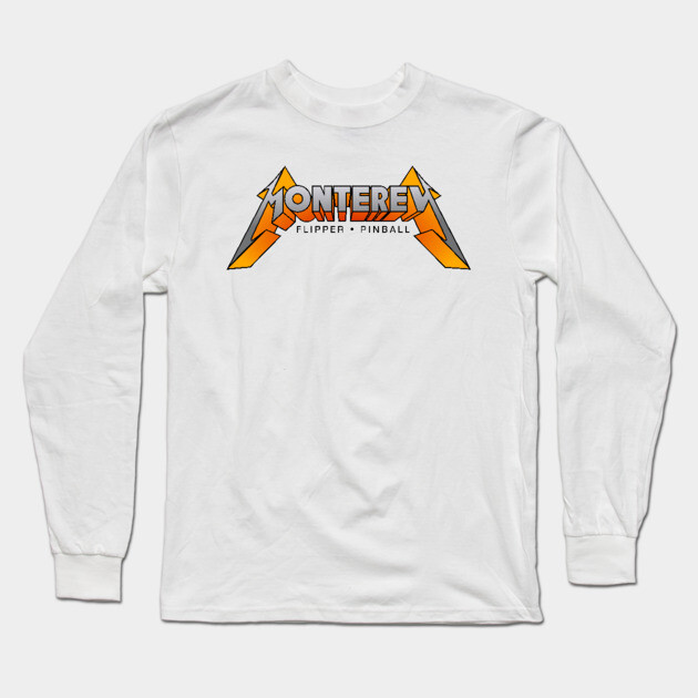 Montallica Orange Long Sleeve T-Shirt by DRI374