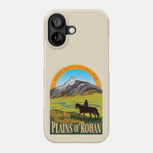 Ride the Breathtaking Plains of Rohan • Lord of the Rings • National Parks Phone Case