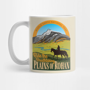 Ride the Breathtaking Plains of Rohan • Lord of the Rings • National Parks Mug