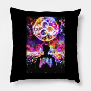 Dreams of Juice Wrld Galaxy Pillow
