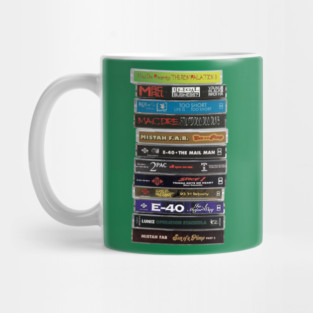 Bay Area Dope Tapes Hyphy Mob Cassette Mi Tapes Bay area Hip Hop History Fan Art Merch Gear C Mug
