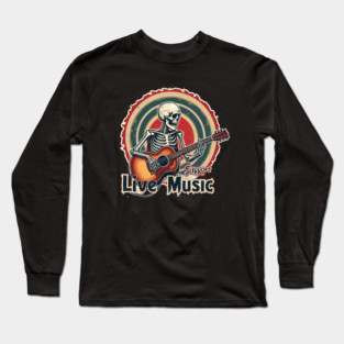 Support Live Music Long Sleeve T-Shirt