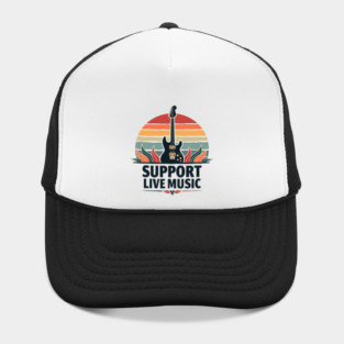 Support Live Music Hat