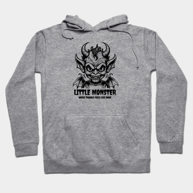 LITTLE MONSTER Hoodie by artslaves