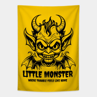 LITTLE MONSTER Tapestry