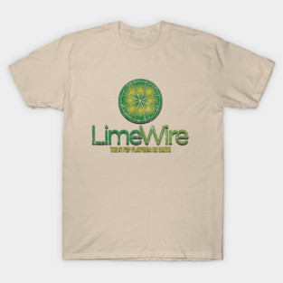 Limewire P2P 2000 - (Verge Club) T-Shirt