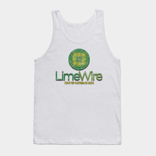 Limewire P2P 2000 - (Verge Club) Tank Top