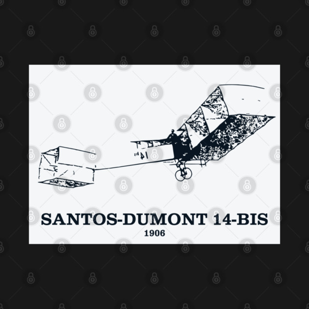 Santos-Dumont 14-bis 1906 Aircraft by Lakeric