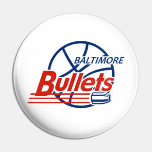 Vintage Baltimore Bullets Basketball Pin