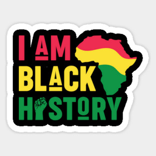 I Am Black History Magnet