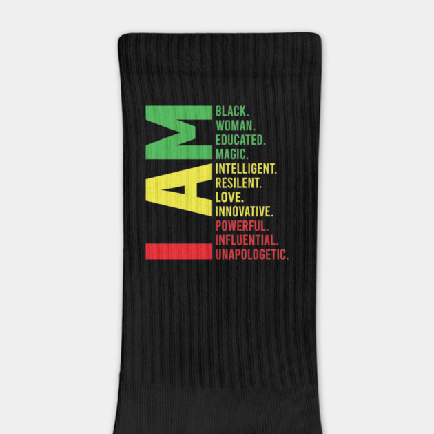 I Am Black, Woman, Beautiful by UrbanLifeApparel