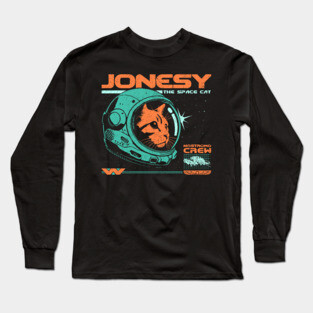 Jonesy The Space Cat Long Sleeve T-Shirt