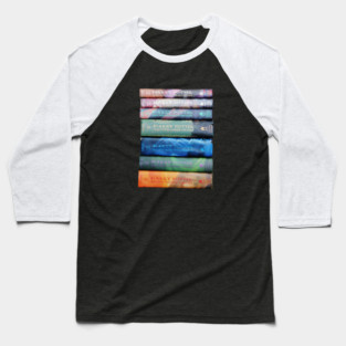 Harry Potter Books Stack Baseball T-Shirt