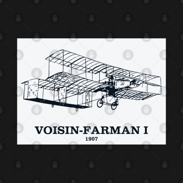 Voisin-Farman I 1907 Biplane by Lakeric
