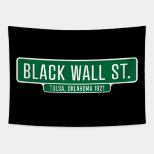 Black Wall Street 1921 Tapestry