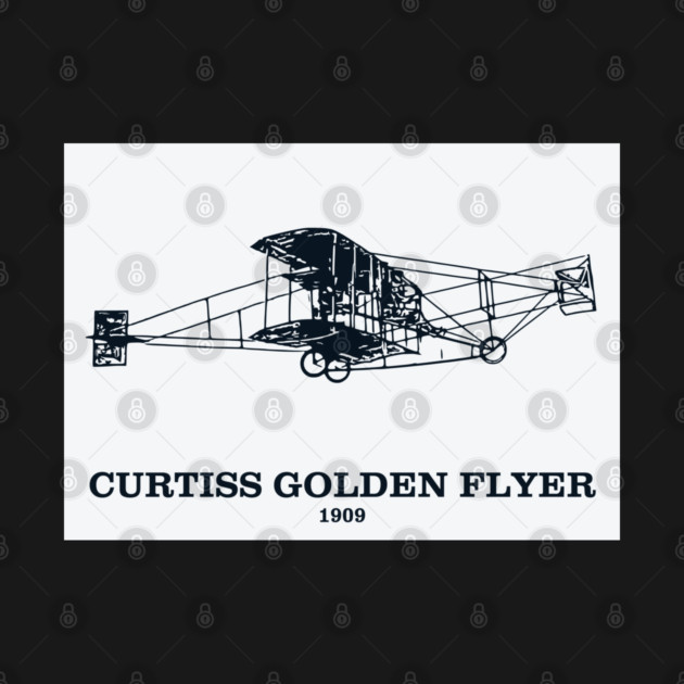 Curtiss Golden Flyer 1909 Aircraft by Lakeric