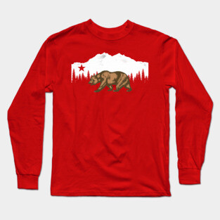 Snowboard - California Long Sleeve T-Shirt