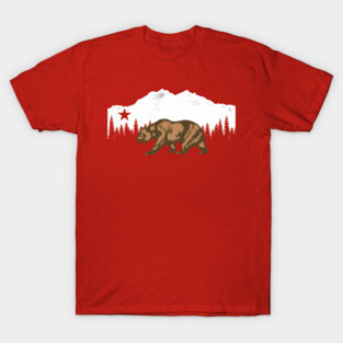 Snowboard - California T-Shirt