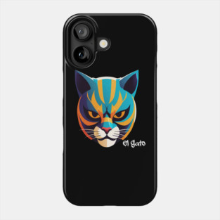 El Gato the Lucha Libre Cat Phone Case