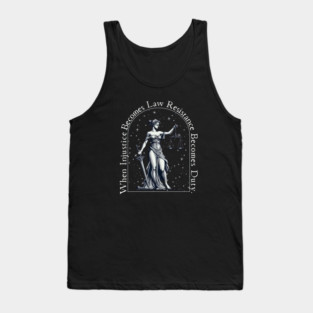 Resistance Becomes Duty Tank Top