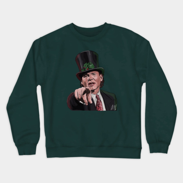 Scrooged: Yeah, You Crewneck Sweatshirt by 51Deesigns