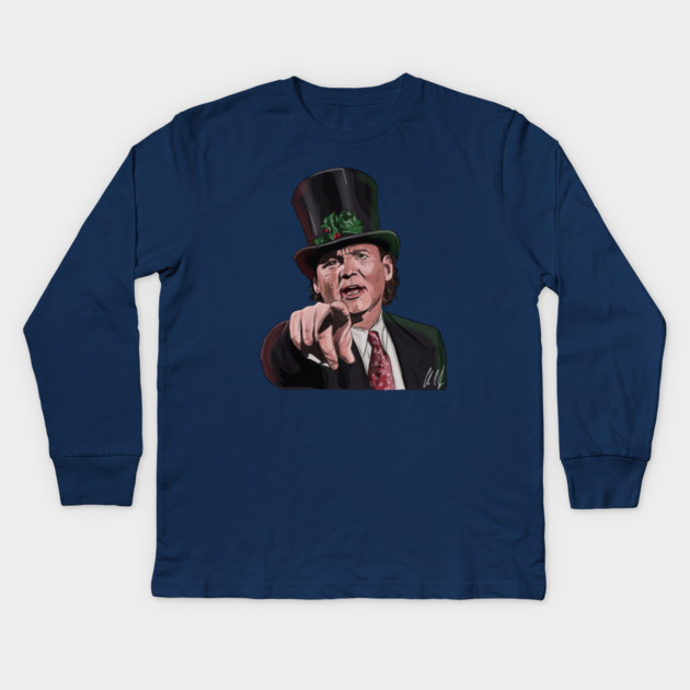 Scrooged: Yeah, You Kids Long Sleeve T-Shirt by 51Deesigns