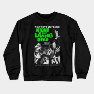Night of the living dead, George Romero, Dawn of the dead Crewneck Sweatshirt