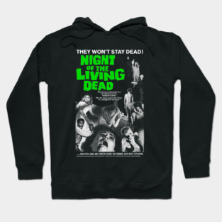 Night of the living dead, George Romero, Dawn of the dead Hoodie