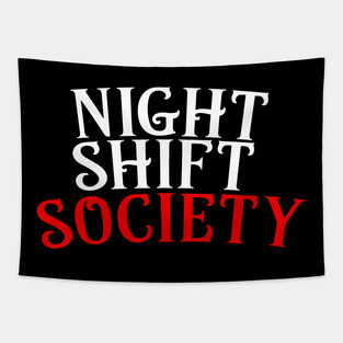 Night Shift Society Tapestry