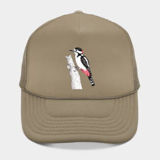 Great spotted woodpecker Hat