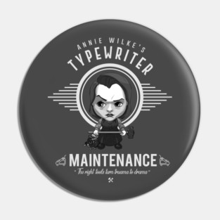Annie Wilke's Typewriter Maintenance Pin