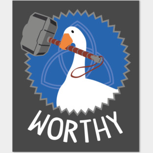 Worthy Goose Posters and Art
