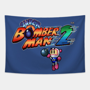 Super Bomberman 2 Tapestry