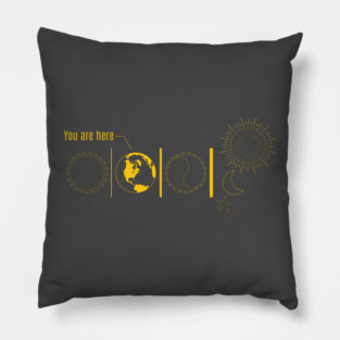 You Are Here Pillow