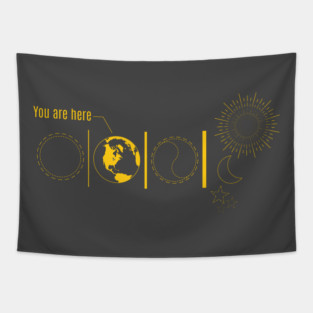 You Are Here Tapestry