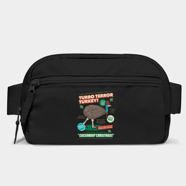 Cassowary Christmas Turbo Terror Turkey by dumbshirts