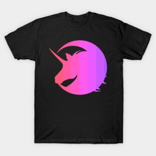Bubblegum Unicorn Moon T-Shirt