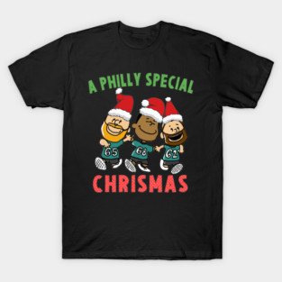 Philly Special Christmas Cartoon philadelphia phillies sports NFL T-Shirt