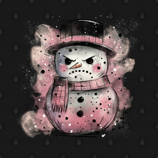 Grumpy Snowman by H. R. Sinclair