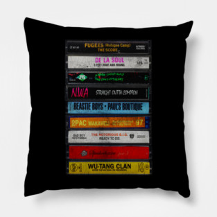 Hip Hop Favorite Playlist Pillow