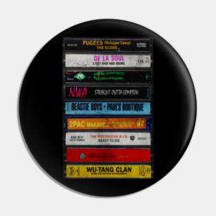 Hip Hop Favorite Playlist Pin